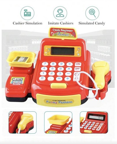 Kids electronic cash register - kids,