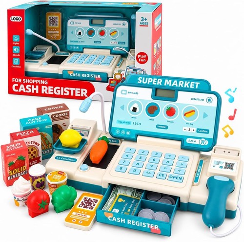 Toy till cash - till,