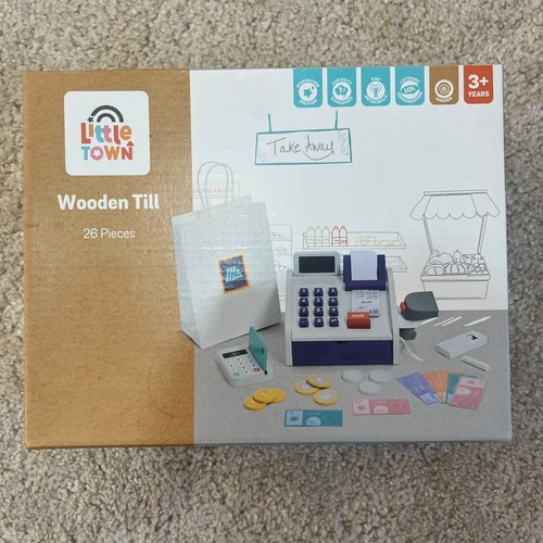 Wooden till aldi - wooden, town