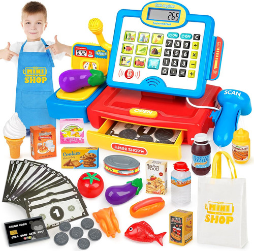 Toy till cash register - toy,