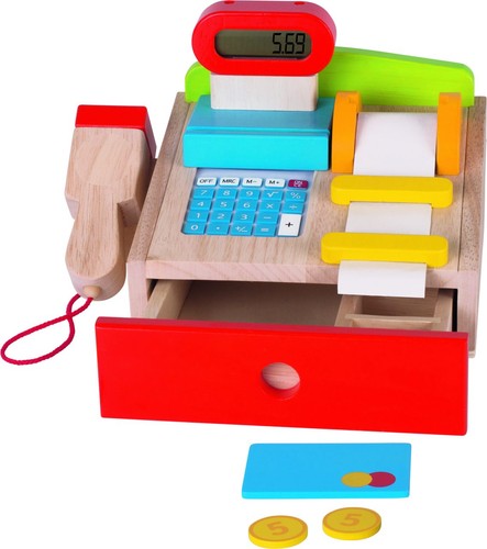Goki wooden shop till - till, grocers