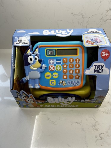 Bluey toy cash - cash, register