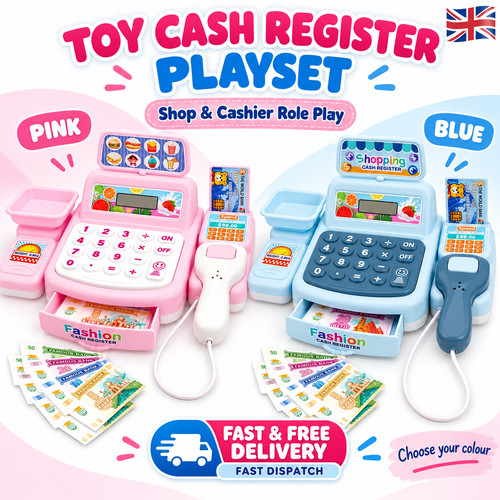 Electronic toy cash - electronic, register