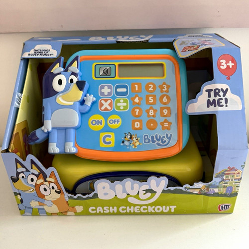Bluey cash checkout toy - checkout, till