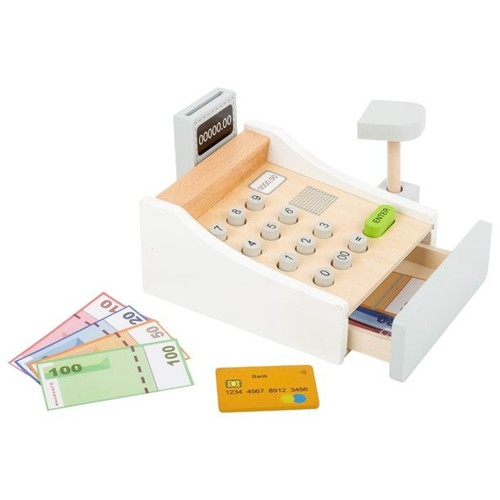 Wooden toy shop till cash - toy, &