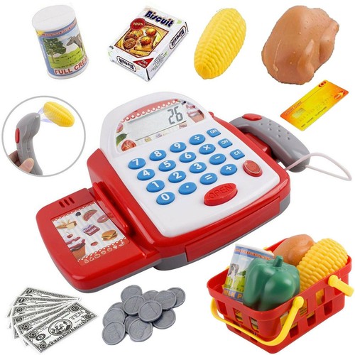 Kids electronic cash register - kids,