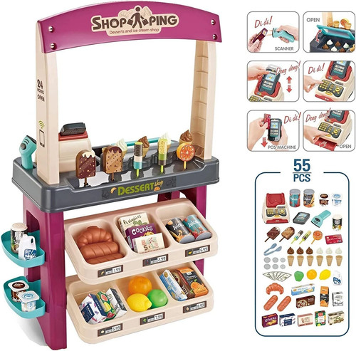 Kids ice cream shop - shop, play