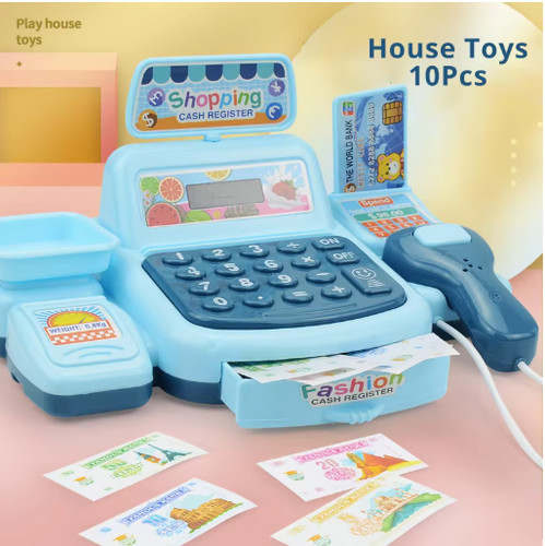 New cash register toy - new,