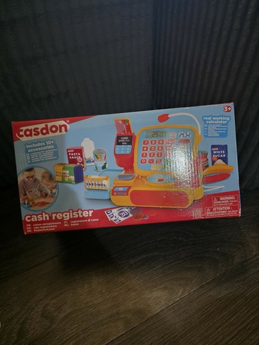 Cash register roleplay toy - register,