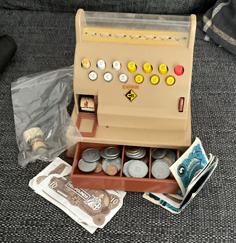 Casdon toy till - toy, register
