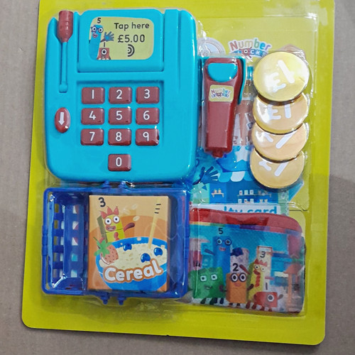 Toy cash register till - toy,