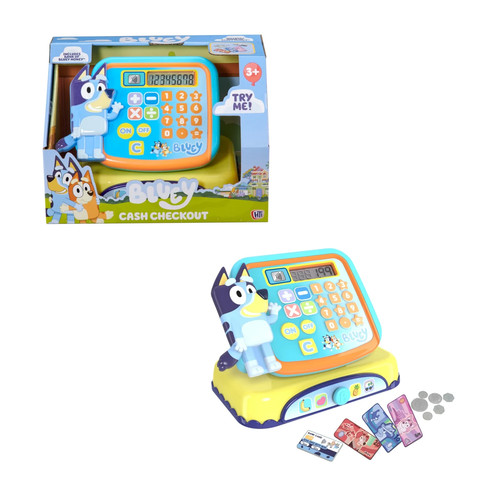 Bluey cash checkout toy - bluey,