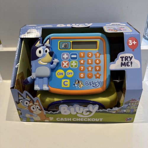 Bluey toy cash register - bluey,