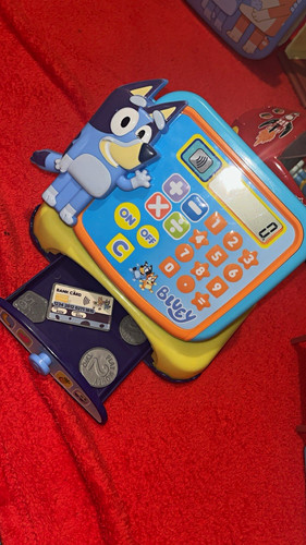 Bluey kids cash till - kids,