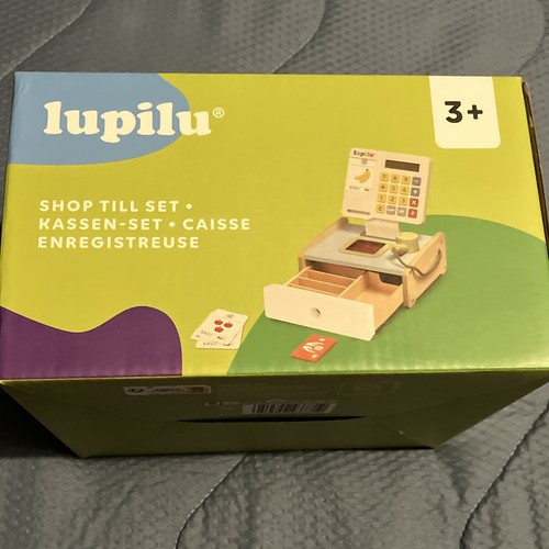 Lupilu wooden toy - shop, till
