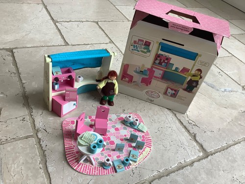 Wooden toy cafe shop complete - toy,