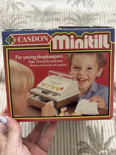 Vintage casdon toy mini till - casdon,