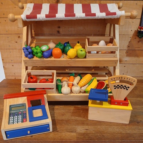 Pretend play set wooden - set, of
