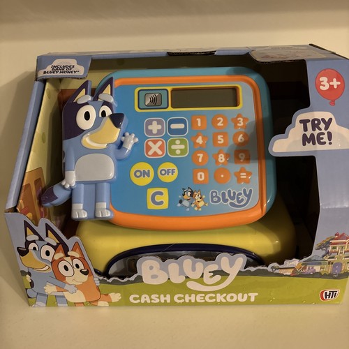 Bluey toy cash register - bluey,