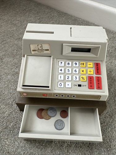 1987 casdon electronic till - electronic,