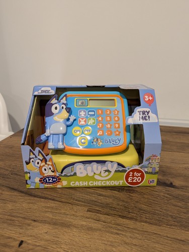 Bluey cash checkout till toy - checkout,